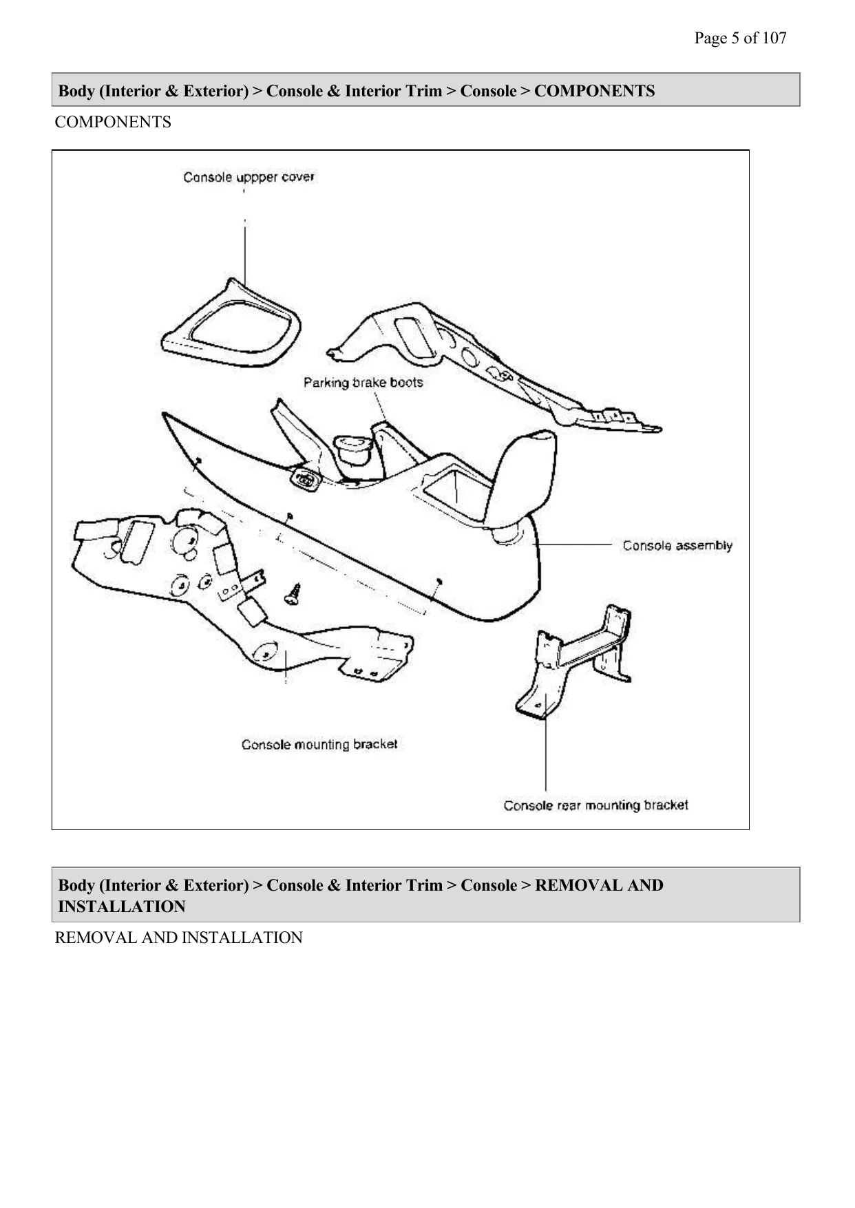 1997-2001 Hyundai Tiburon shop manual Preview image 5