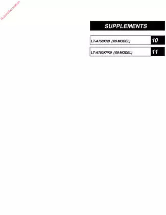 2008-2009 Suzuki KingQuad 750 AX Service Manual - Complete Guide Preview image 4