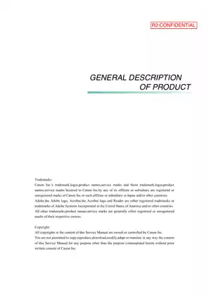 Canon PowerShot G10 Service Manual & Digital Guide Preview image 2