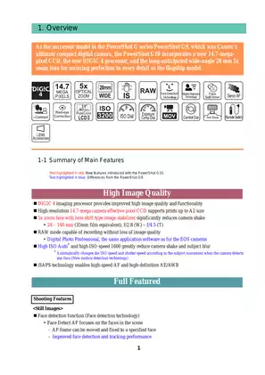 Canon PowerShot G10 Service Manual & Digital Guide Preview image 4