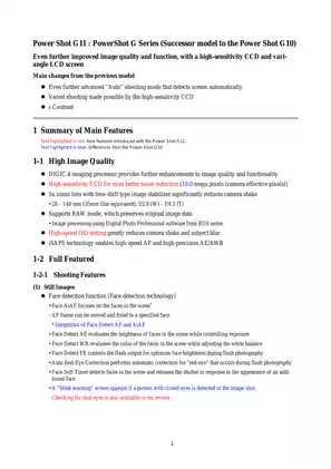 Canon PowerShot G11 Service Manual - Comprehensive Repair Guide for Professionals Preview image 4