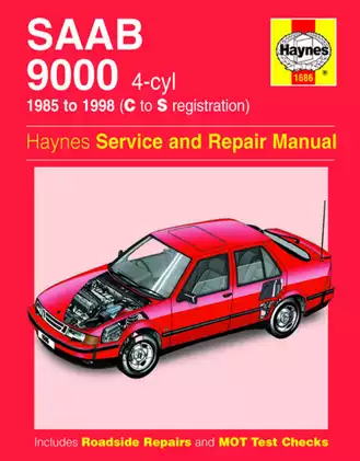 1985-1998 Saab 9000 models service and repair manual Preview image 1