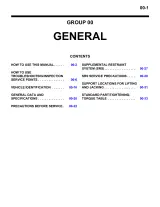 Mitsubishi Outlander 2003–06 Service Manual (P/N M1001000100660) – preview page 1