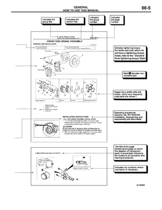 2003-2006 Mitsubishi Outlander shop manual Preview image 5