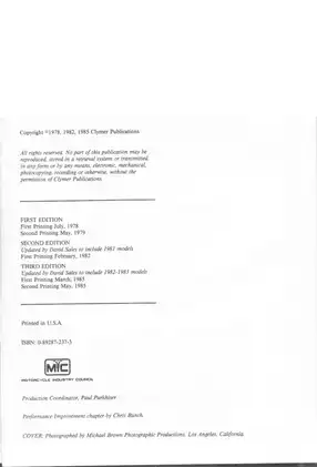 1977-1983 Suzuki GS400, GS450 Twins service repair manual Preview image 2