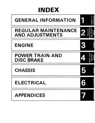 1984-1987 Yamaha V-max vmx540 vmx540h vmx540j vmx540k vmx540l vmx 540 vmax h vmx j/h/k/l service manual Preview image 1