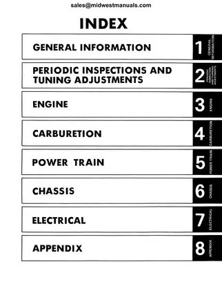 1984-1999 Yamaha Phazer PZ 480 snowmobile service manual Preview image 3