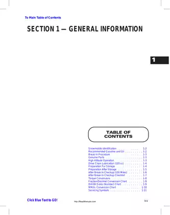 2001 Arctic Cat snowmobile all models service manual Preview image 2