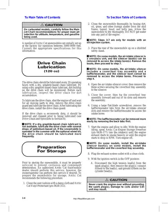 2021 Arctic Cat Snowmobile Service Manual Preview image 5