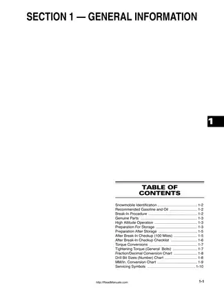 2006 Arctic Cat Snowmobile Service Manual - Comprehensive Guide for Maintenance, Repair, and Setup Preview image 2