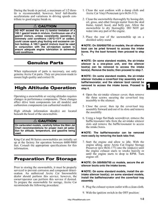 2006 Arctic Cat Snowmobile Service Manual - Comprehensive Guide for Maintenance, Repair, and Setup Preview image 4