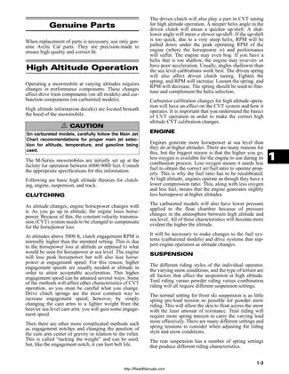 2008 Arctic Cat 2Stroke Snowmobiles Service Manual Preview image 4