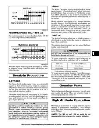 2009 Arctic Cat Bearcat, Crossfire,  F1000, Sno Pro, F8, F6, F5, F570, M1000, M8, T500, T570, Z1 snowmobile service manual Preview image 3