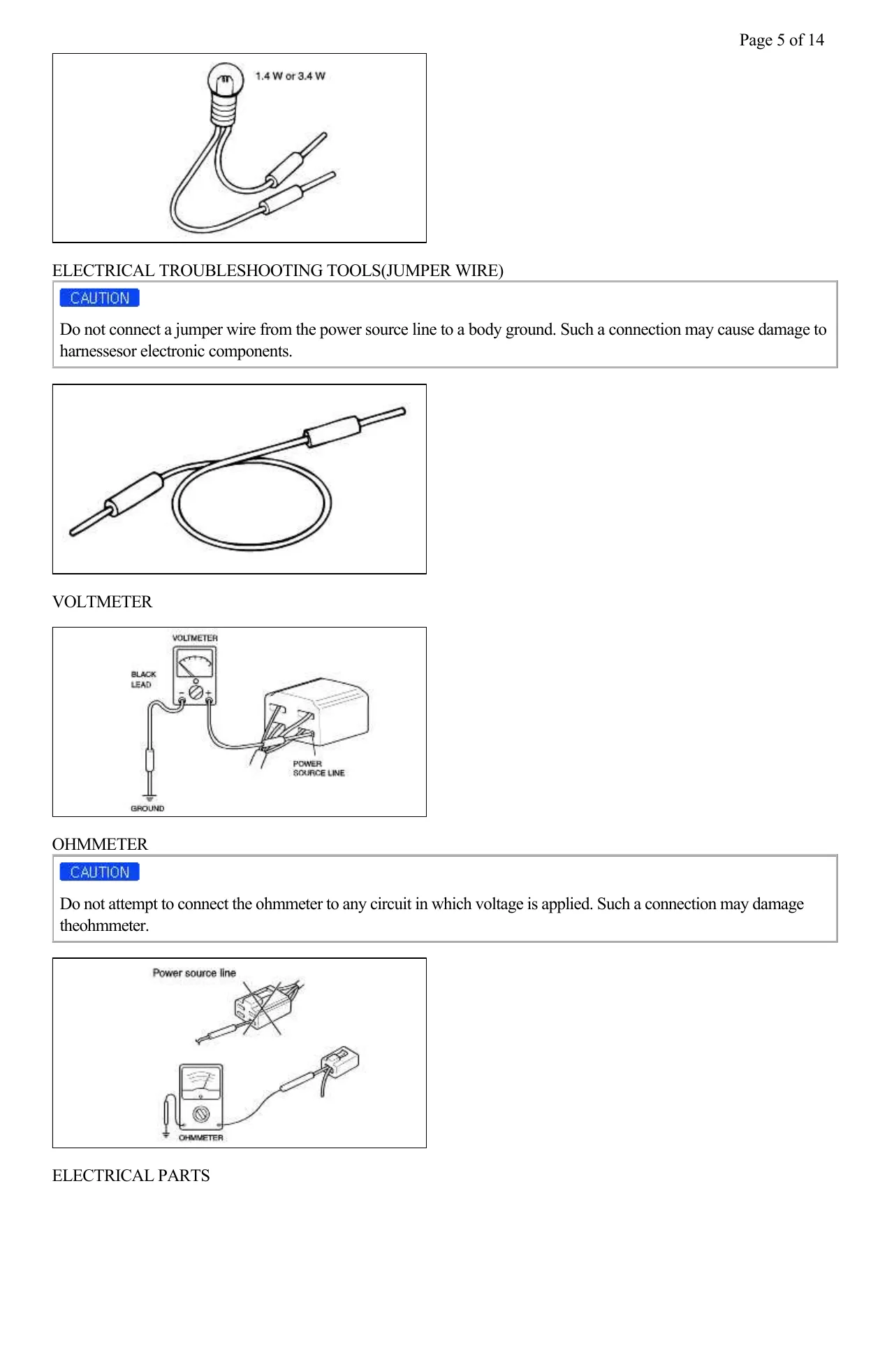 2003 KIA Sorento SUV manual Preview image 5