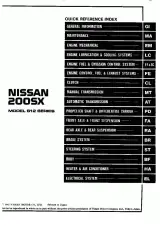 1986 Nissan 200SX Factory Service & Repair Manual (P/N SM6E-0S12U0) – preview page 2