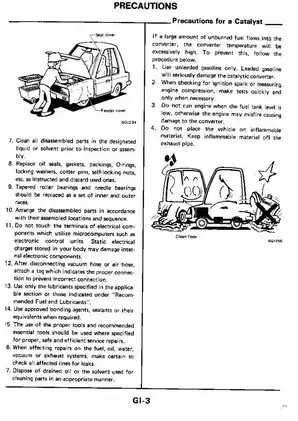 1986 Nissan 200SX, 812 series service manual Preview image 5