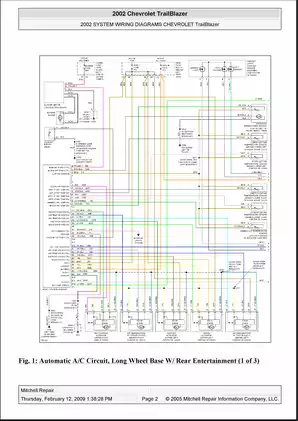 2002-2009 Chevrolet Trailblazer Air Conditioning manual Preview image 2