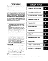 Suzuki DF25/30 Four Stroke Outboard Motor 2000–2003 Service Manual (P/N 99500-89J02-01E) – preview page 2