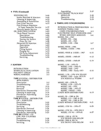 Outboard Engine Service Manual for Models 1965-2023 Preview image 2