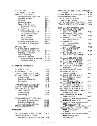 Outboard Engine Service Manual for Models 1965-2023 Preview image 5