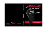 1999 Mercury 30/40 FourStroke Outboard Motor OEM Service Manual (P/N 90-857046R1) – preview page 1
