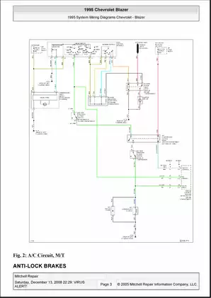 1995-2005 GMC Jimmy Air Conditioning manual Preview image 3