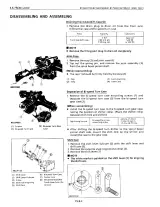 Kubota B1550/B1750/B2150 (HST) Compact Tractor & Mower 1988–1997 Workshop Manual (P/N WSM 10221/10222, 60354-0 series) – preview page 7
