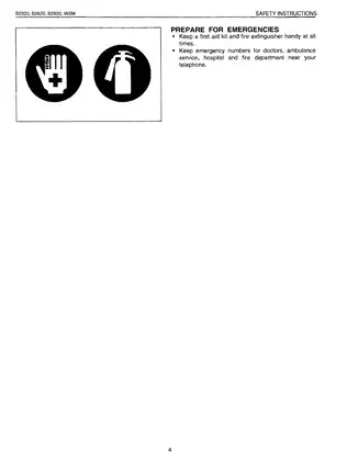 Kubota B2320, B2620, B2920 Service Manual - Complete Workshop Guide Preview image 4