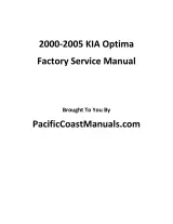 2000–2005 Kia Optima Factory Service Manual (P/N C8049A) – preview page 1