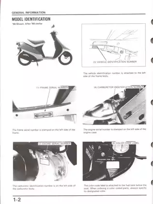 Comprehensive Honda SA50 Service Manual (1988-1994) Preview image 4