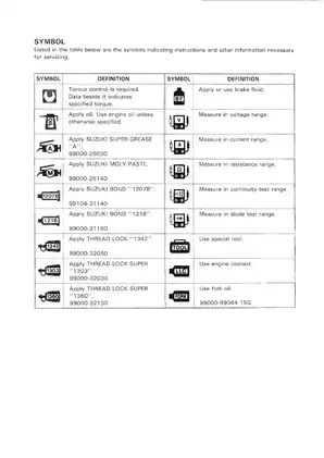 Comprehensive Service Manual for Suzuki VZ800 Motorcycles (1997 Model) Preview image 3