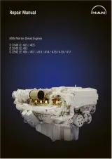 MAN D2848/D2840/D2842 Marine Diesel Engines Workshop Manual (P/N 51.99493-8481) – preview page 1