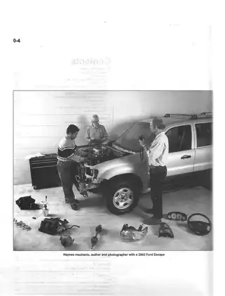 Haynes Repair Manual for Ford Escape, Mazda Tribute & Mercury Mariner (2001-2007) Preview image 3