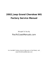 2002 Jeep Grand Cherokee WG Factory Service Manual (P/N 81-370-02064) – preview page 1