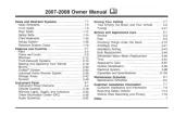 2007–2010 Chevrolet Captiva Sport / Saturn VUE Repair & Owner’s Manual Set (P/N 15863775 B, 25812262 B) – preview page 1
