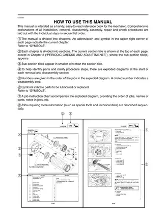 2007-2011 Yamaha YZ85 motocross bike service manual Preview image 4