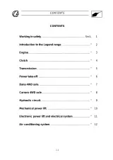Landini Legend 105, 115, 130, 145 & 165 Tractor Workshop Manual (P/N 3549054 M2) – preview page 2