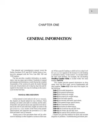 Comprehensive Service Manual for Harley-Davidson FLST and FXST Softail Series Motorcycles