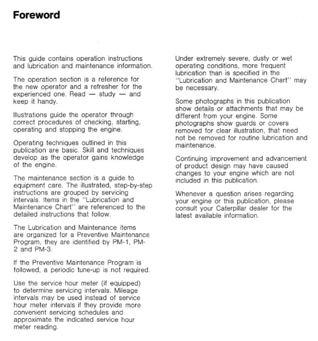 Caterpillar 3208 (V8 Diesel Engine) truck repair manual Preview image 4