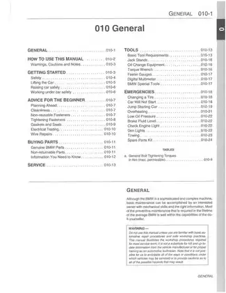 BMW E32 7 Series (1988-1994) Comprehensive Service Manual Preview image 5
