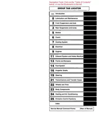 1994-1997 Dodge RAM Truck 2500, 3500 service manual Preview image 2