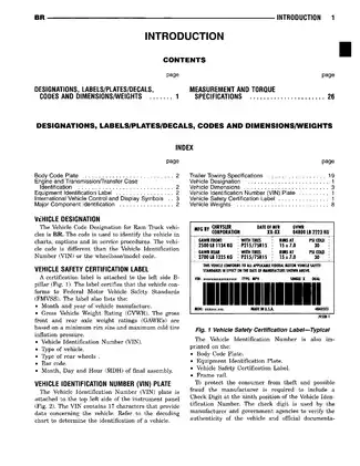 Comprehensive Service Manual for Dodge Ram 1500-3500 (1995-2001) Preview image 4