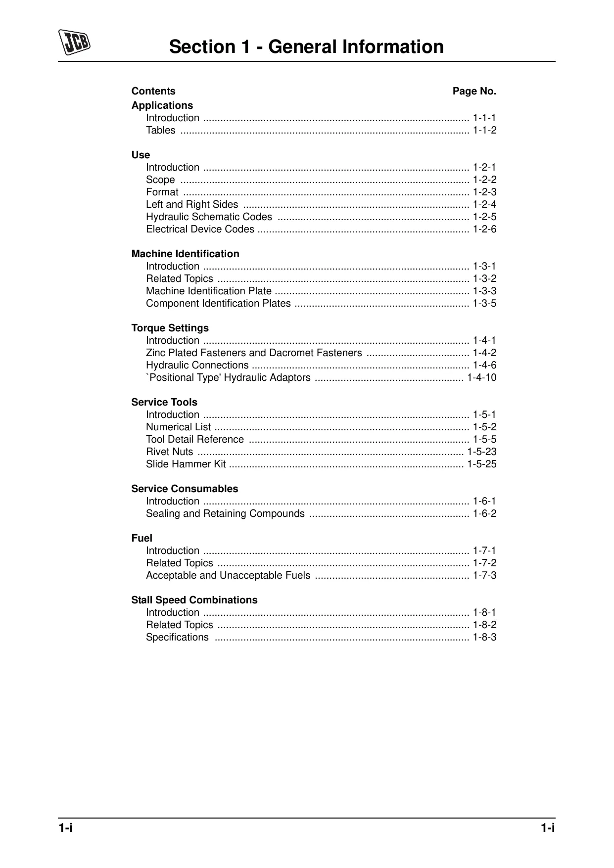 JCB 540-170, 550-140, 540-140, 550-170, 535-125HiViz, 535-140HiViz telescopic handler repair manual Preview image 3