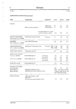 JCB 3CX, 4CX excavator loader manual Preview image 5