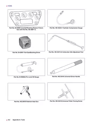 2001 Buell P3 Blast service manual, parts list Preview image 3