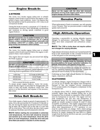 2020 Arctic Cat Snowmobile Service Manual - Essential Guide for Maintenance and Repairs Preview image 3
