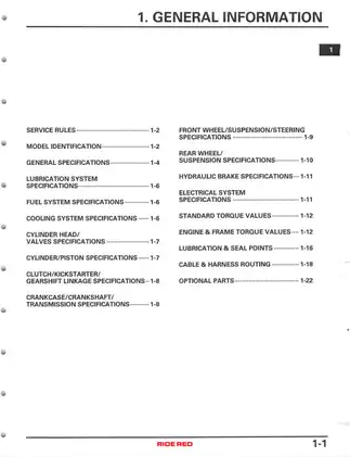 Honda CRF150R/RB Service Manual (2007-2009) - Comprehensive Guide Preview image 5