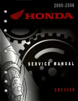2005–2006 Honda CRF450R Service Manual (OEM) – preview page 1