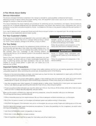 Honda CRF450R Service Manual (2005-2006) | Comprehensive Repair and Maintenance Guide Preview image 2