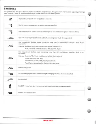 Comprehensive Honda Motorcycle Service Manual (2007-2008) Preview image 4